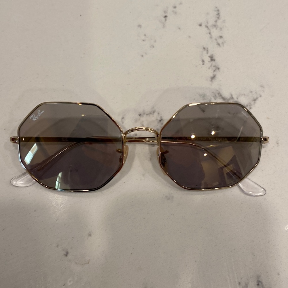 Ray-Ban Octagon 1972 Mirror Evolve sunglasses.